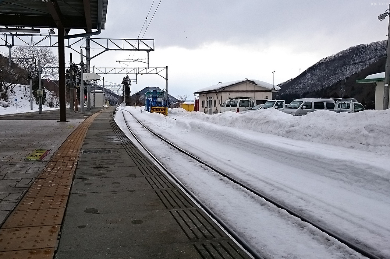 山寺　写真10　山寺駅　ホーム