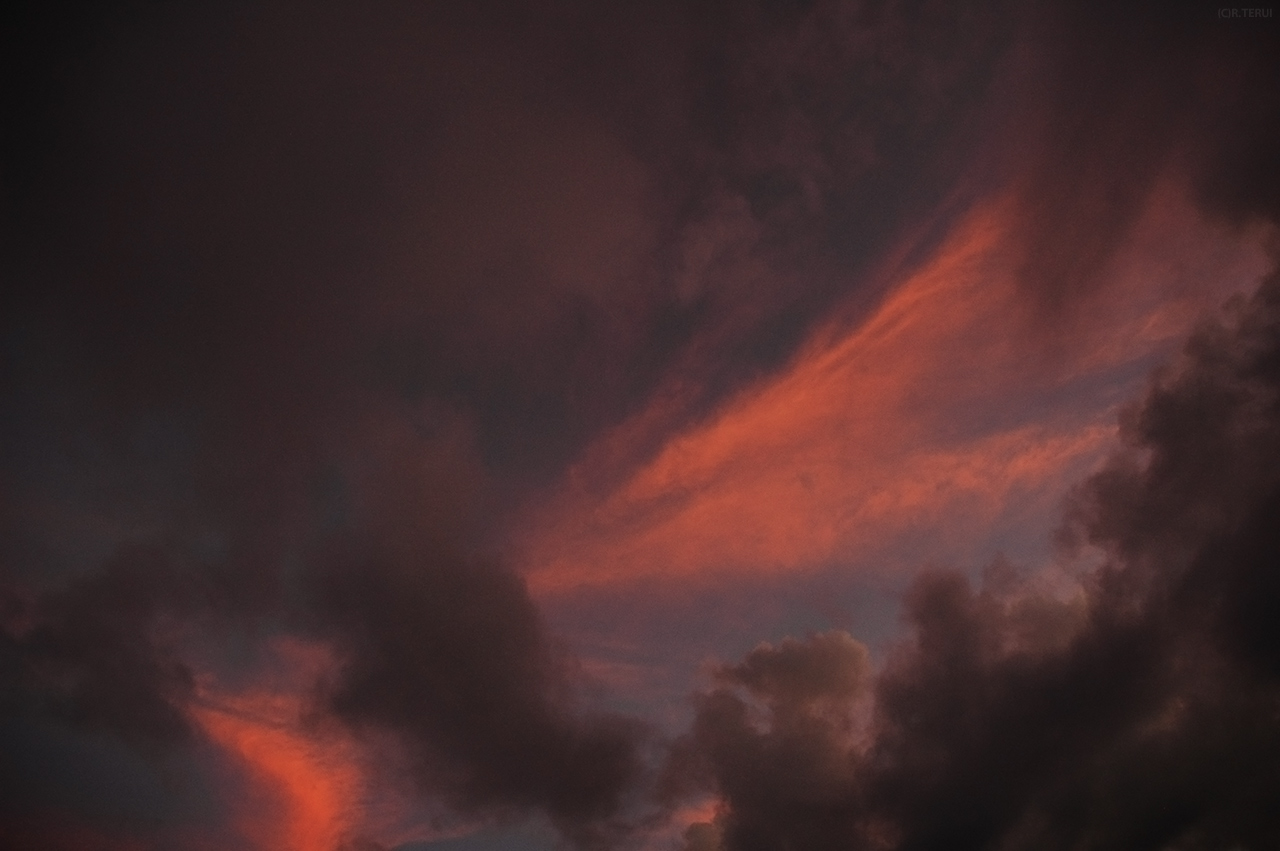 松島海岸　写真11　夕焼け空