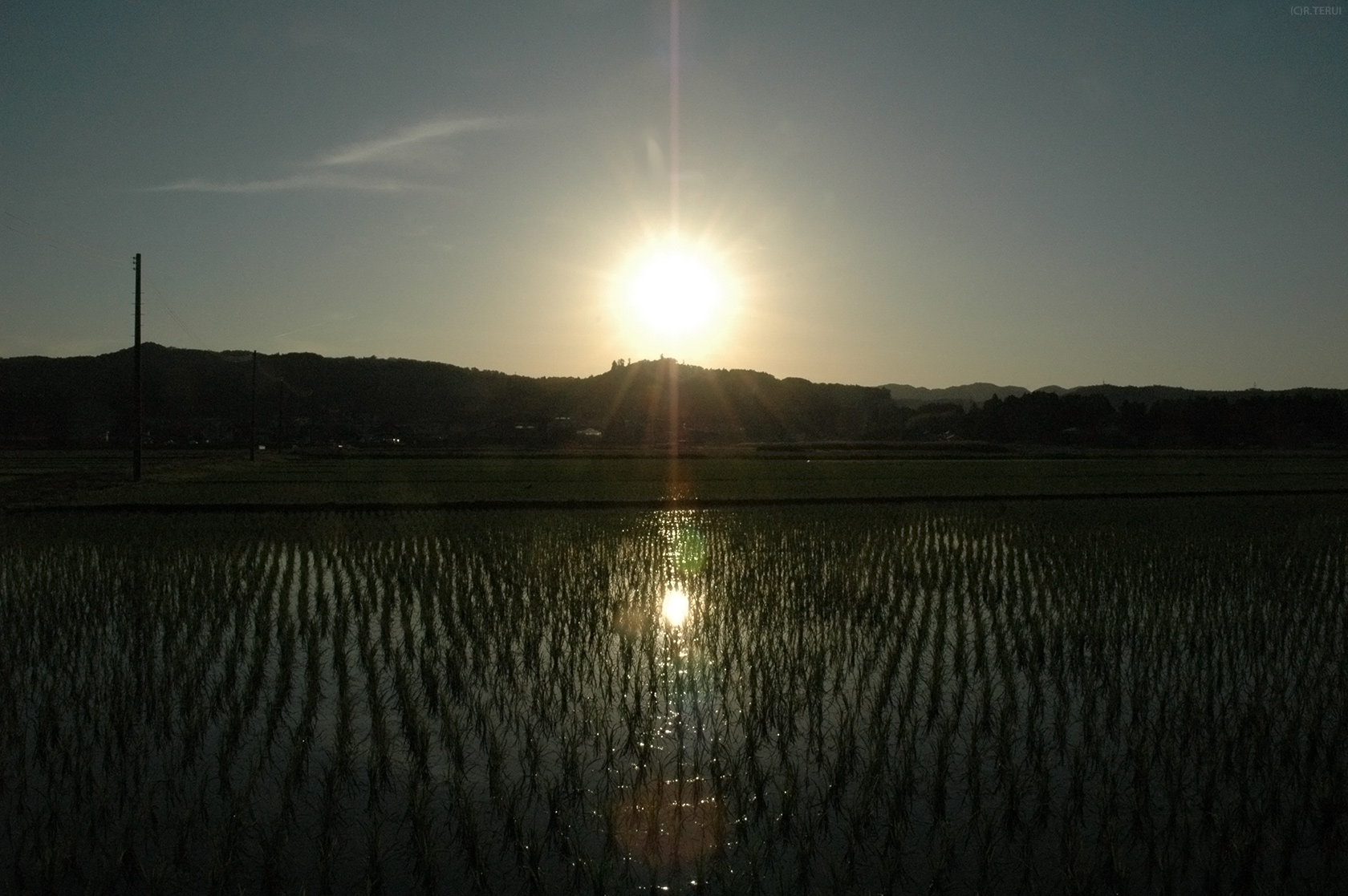 岩沼　写真2　陽の落ち始め