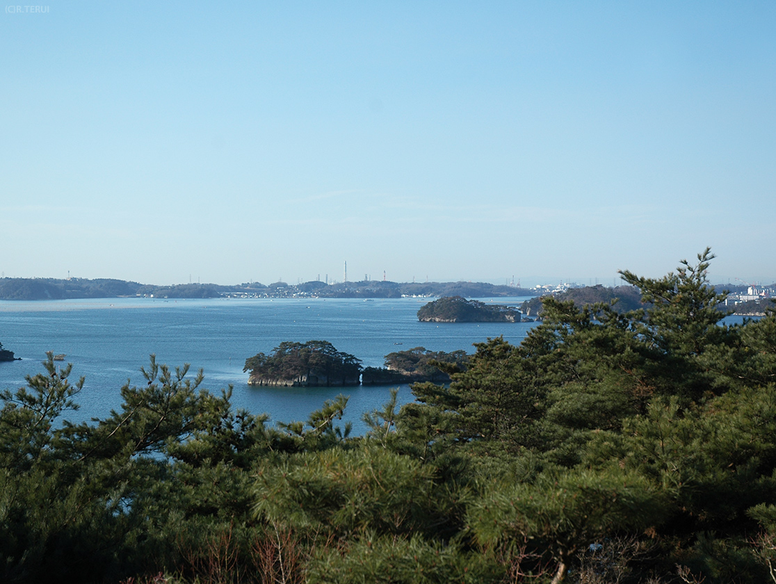 双観山　塩釜湾