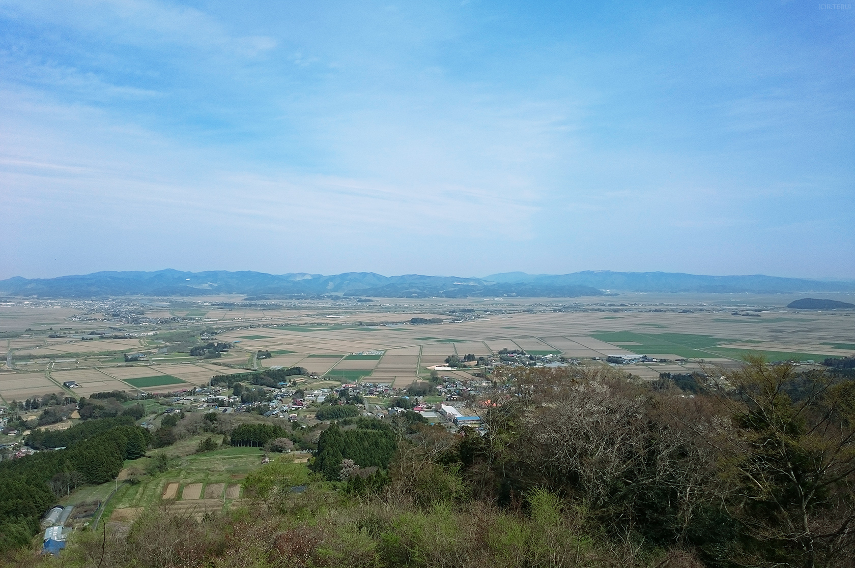 箟岳山　写真8　箟岳観光センターから