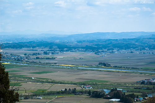 山頂から　北東