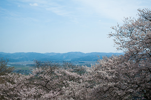 山頂から　東