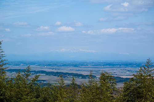 山頂から　北西