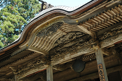 箟峯寺　正面