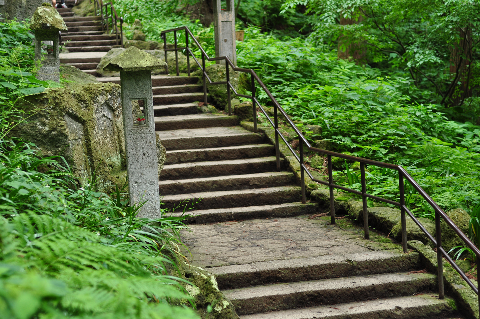 山寺　写真10　石段