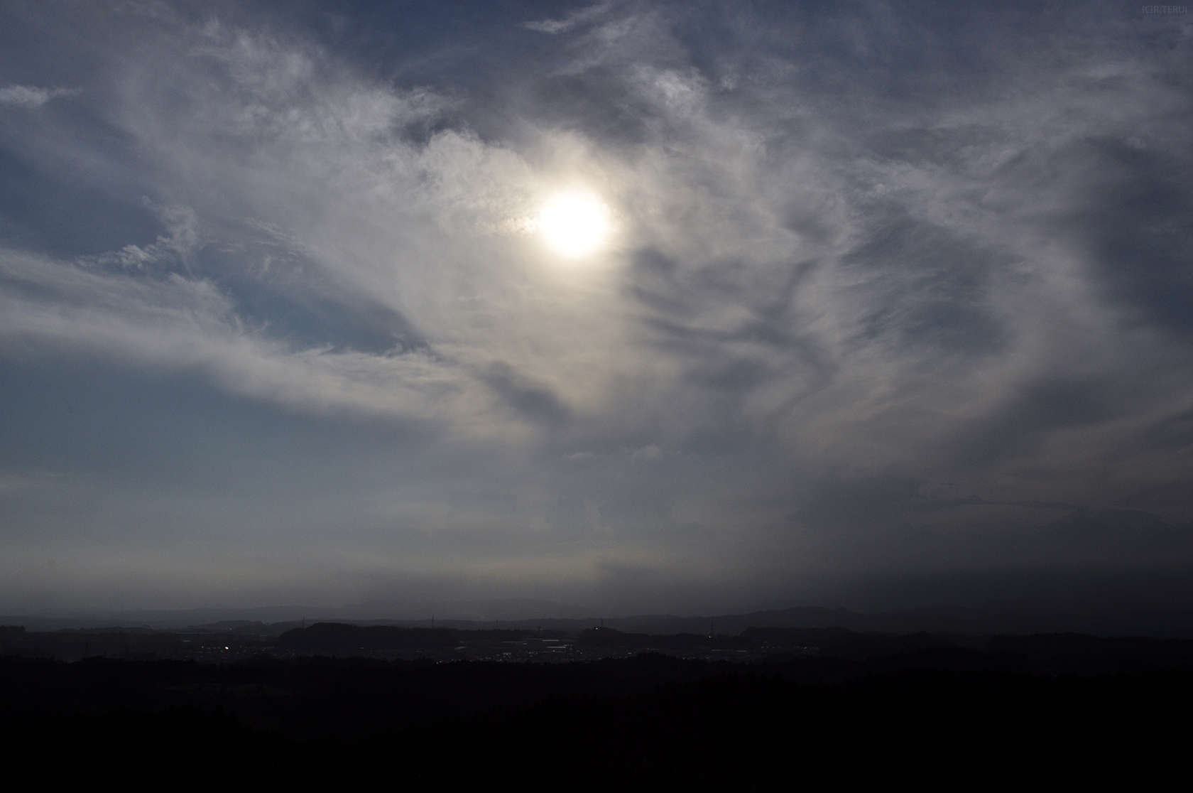 大亀山　写真2　展望台からの空