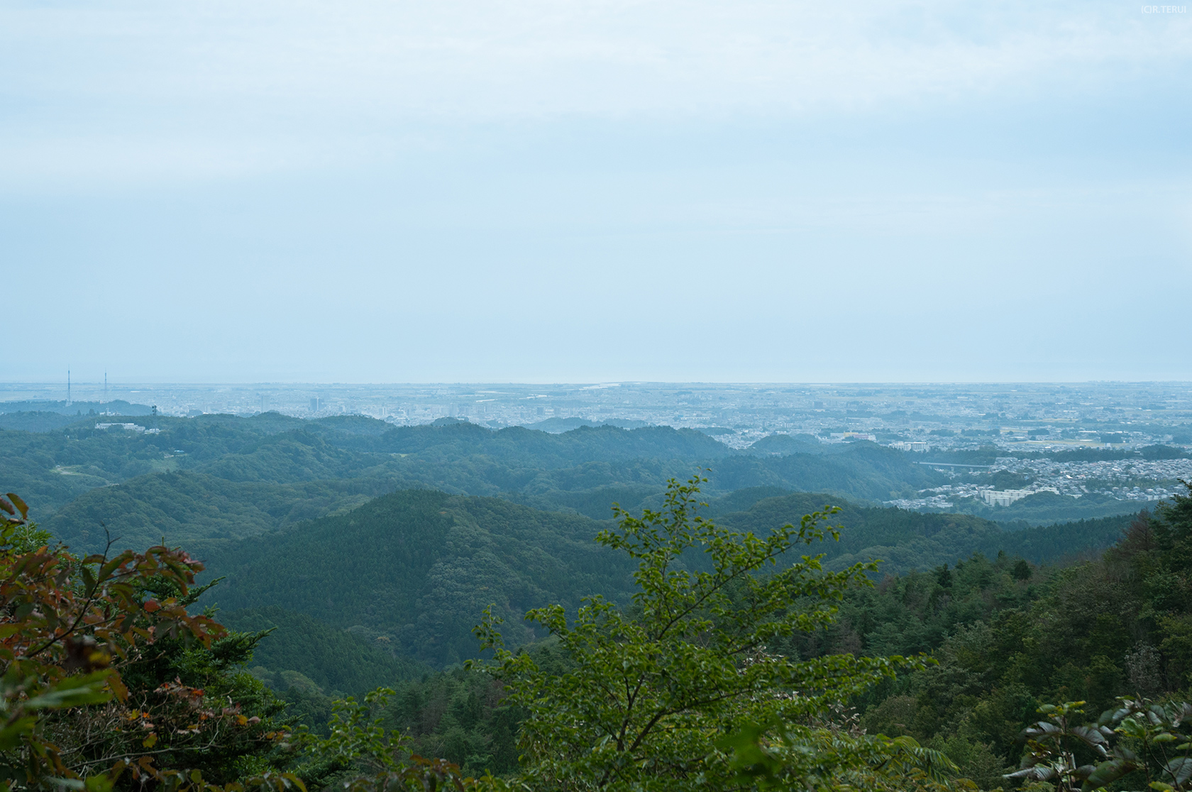 蕃山丘陵　写真8　蕃山頂上からの眺め