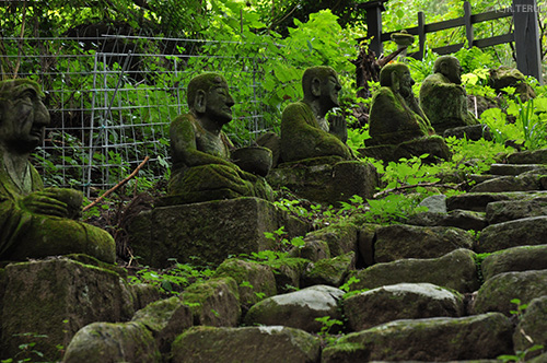 大梅寺　石段