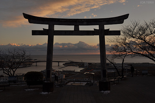 鹿島御児神社の鳥居