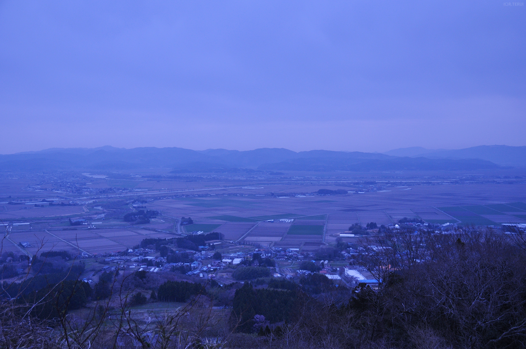 涌谷　写真4　箟岳山からの眺め