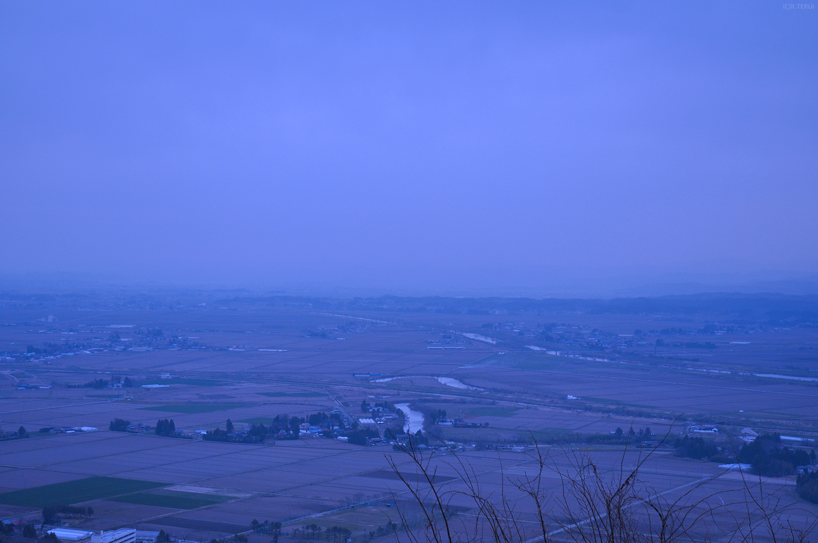 涌谷　写真5　箟岳山からの眺め