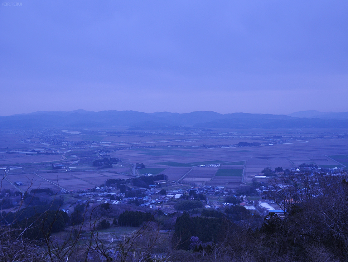 箟岳山からの眺め