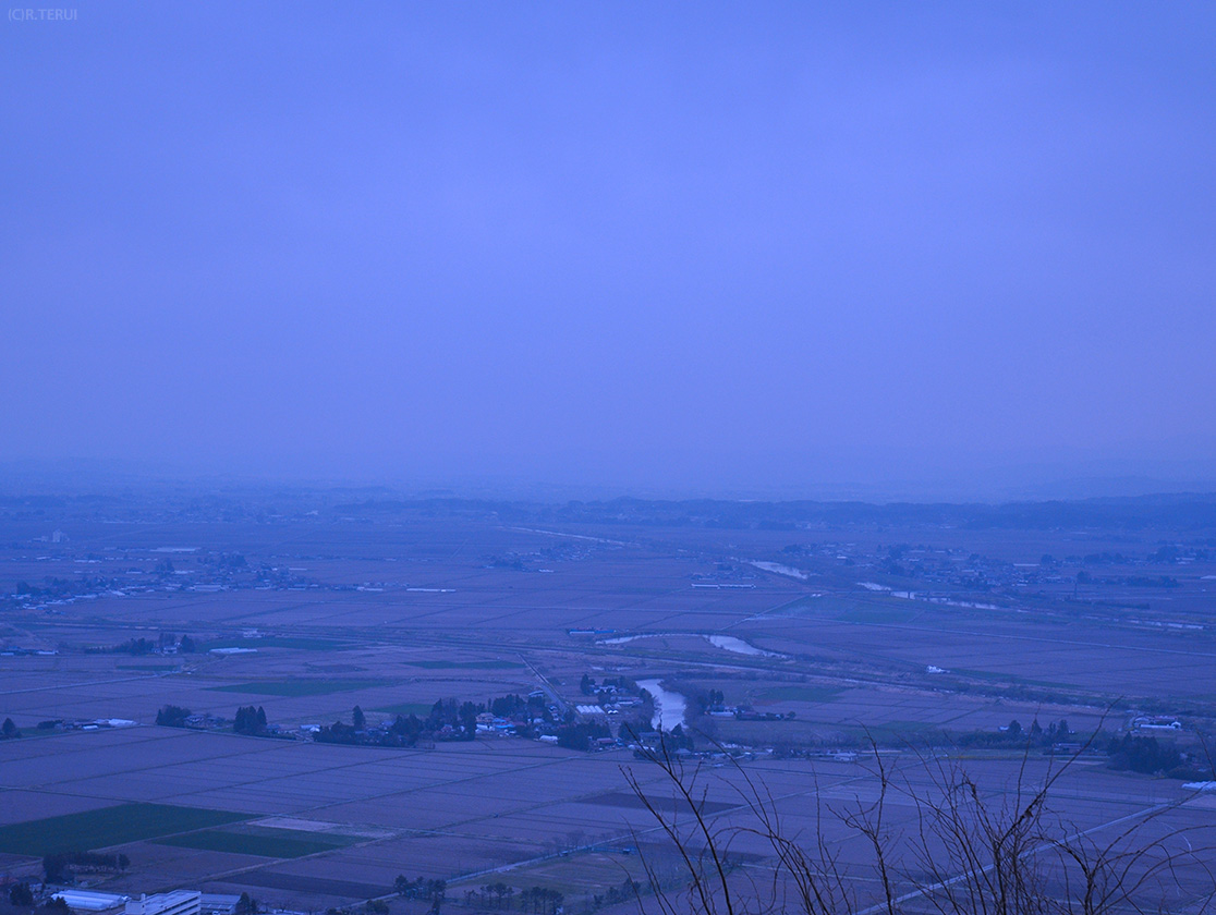 箟岳山からの眺め